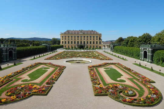 Wien Garten Schloss